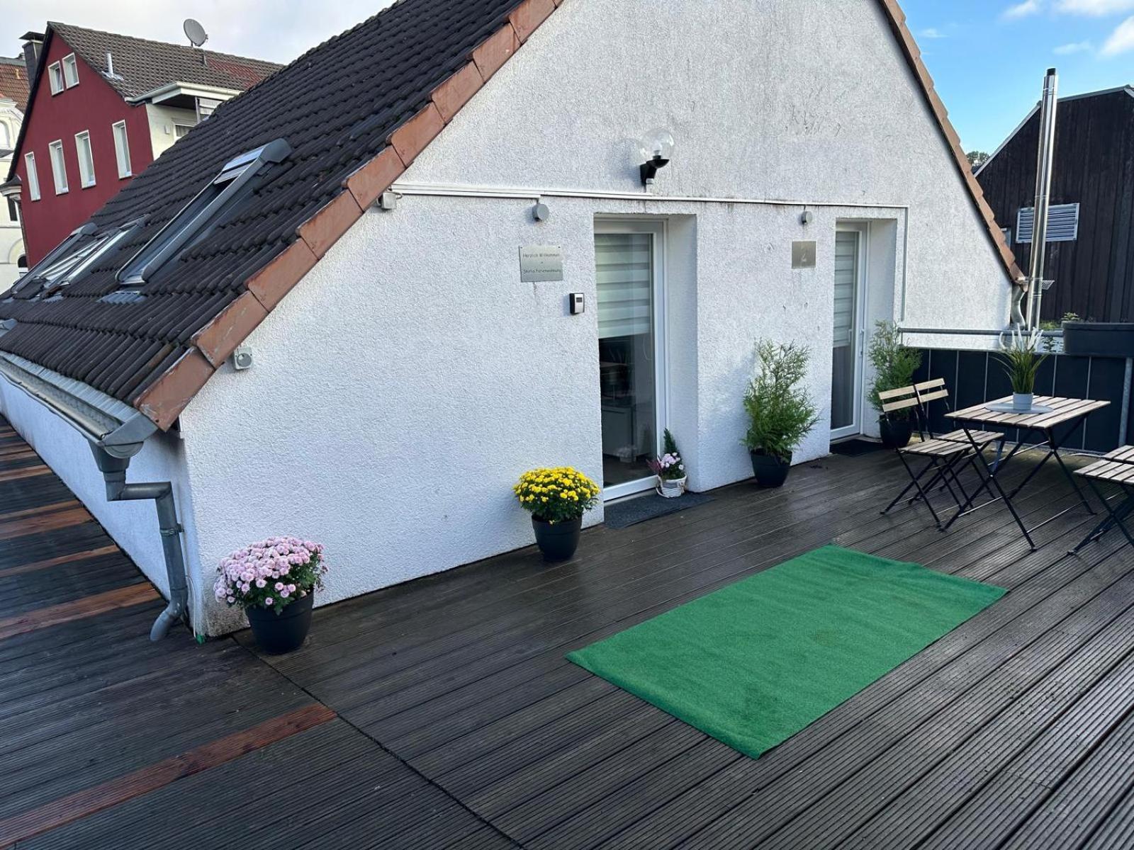 Mola Apartments-Charmante Ferienwohnung Im Herdecke Zentrum Fuer 3 Personen-Grosse Dachterrasse-Grill-Gratis Parken-Wlan Exterior foto