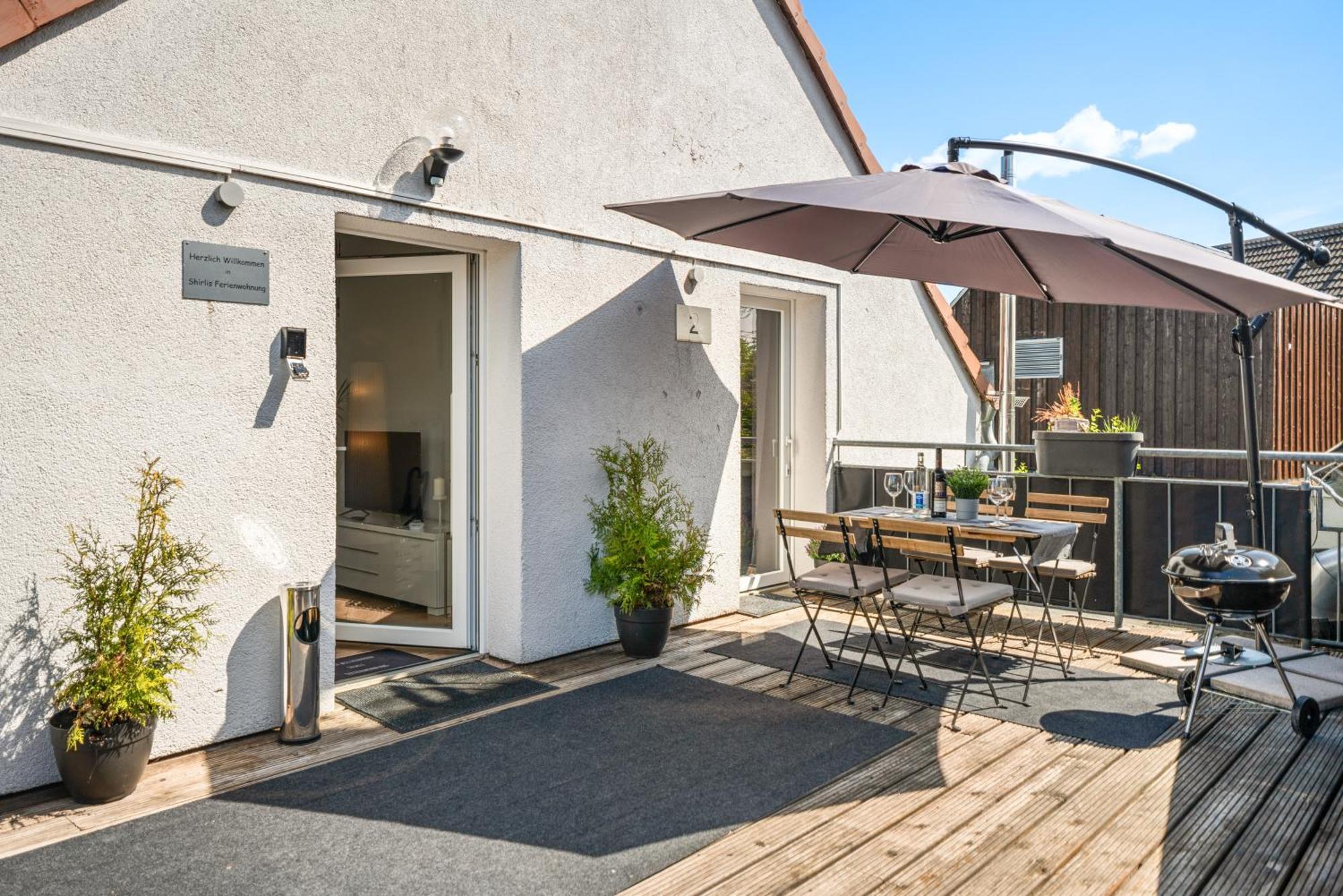 Mola Apartments-Charmante Ferienwohnung Im Herdecke Zentrum Fuer 3 Personen-Grosse Dachterrasse-Grill-Gratis Parken-Wlan Exterior foto